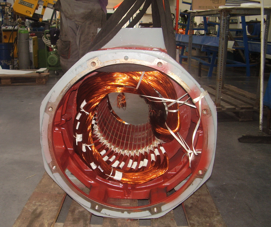 Kész villanymotor tekercselés