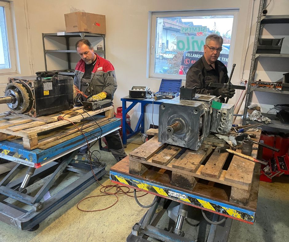 villanymotor javítás